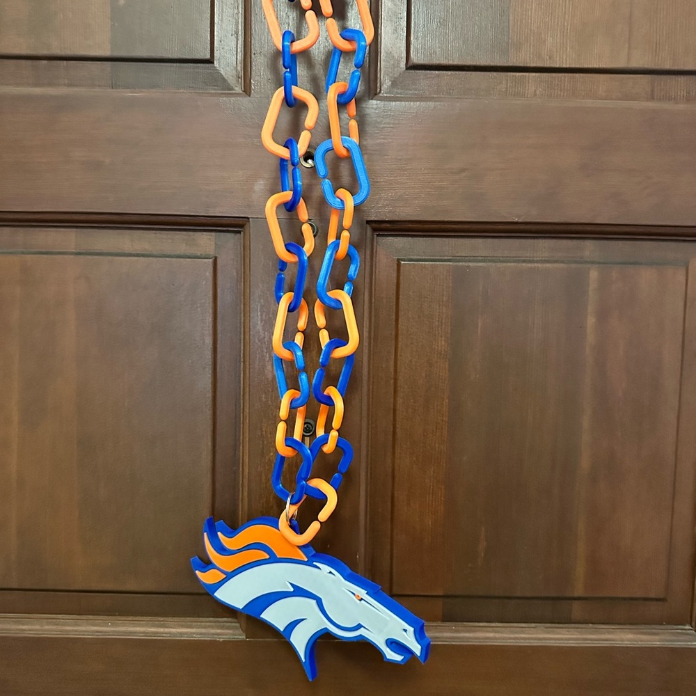 Denver Broncos Chain Necklace